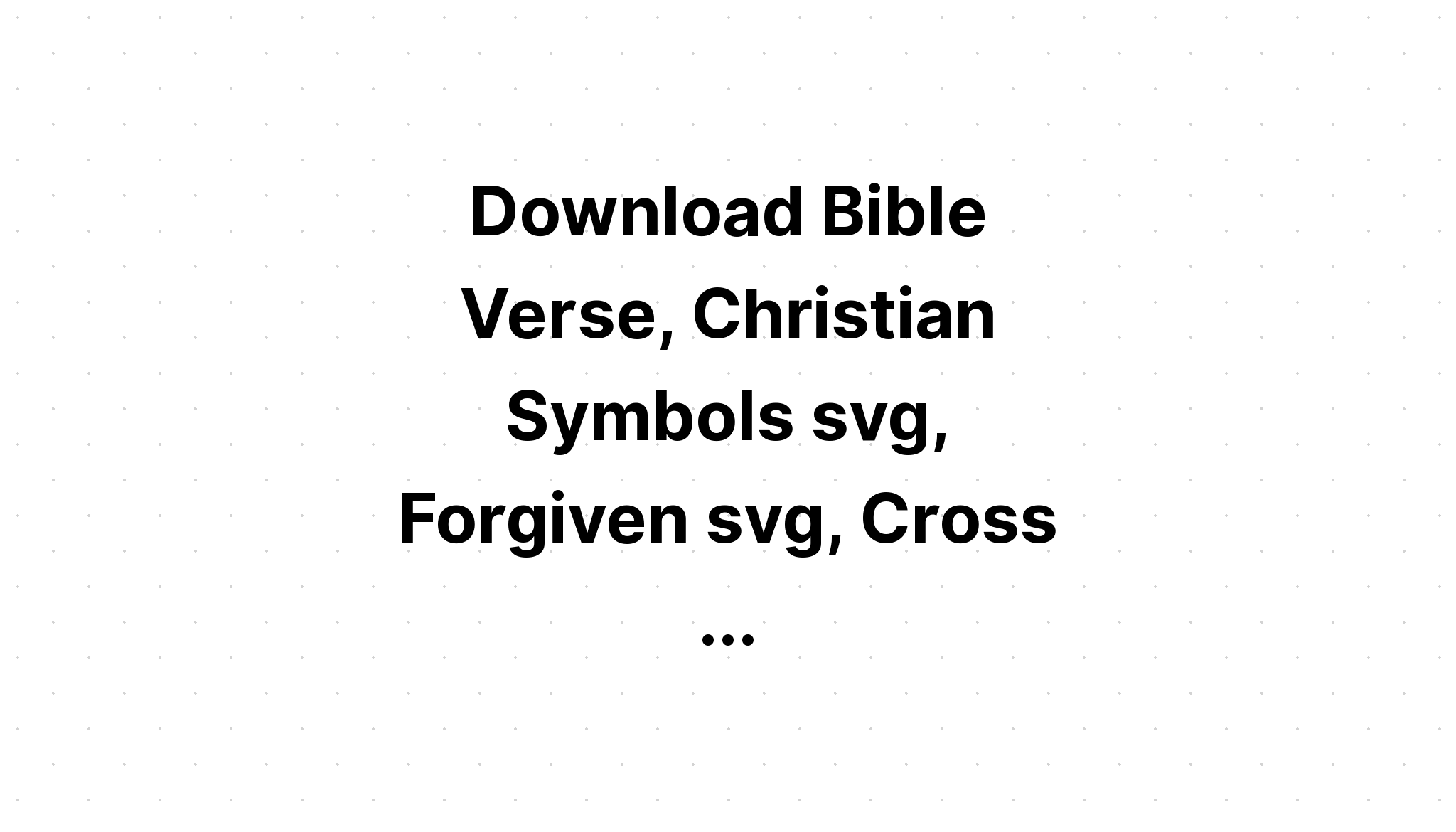 Download Godfidence Svg Bible Verse Christian SVG File